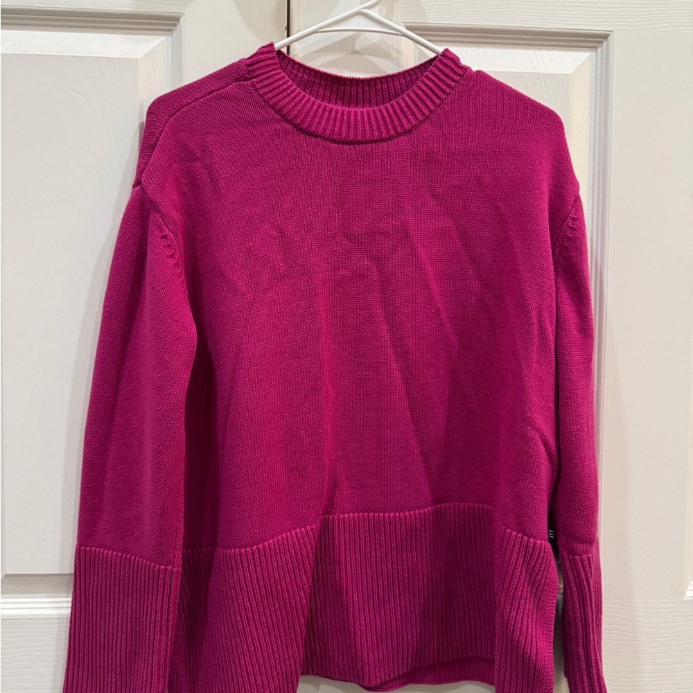 Women's Gap 100% cotton pink sweater
